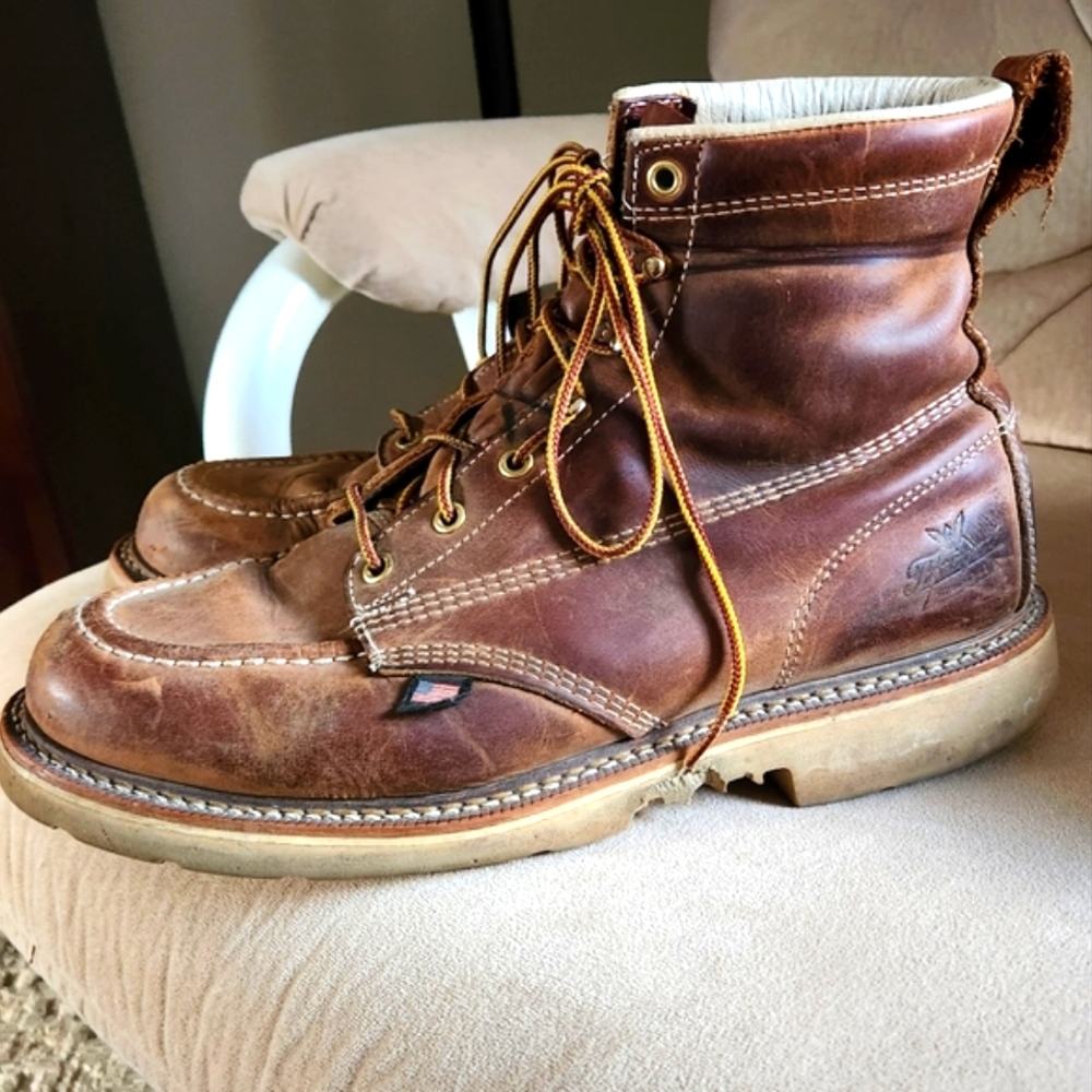 Men's Brown Leather Boots